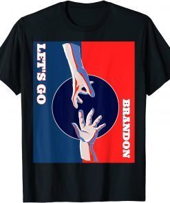 Let's Go Brandon Antiliberal Biden Conservative Hand Let Go Gift  Shirt