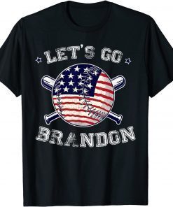 Let's Go Brandon Baseball Bat US Flag Limited Shirt
