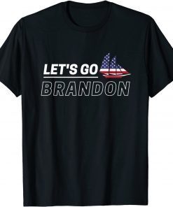 Let's Go Brandon Biden Chant Fake News Strikes Again Classic Shirt