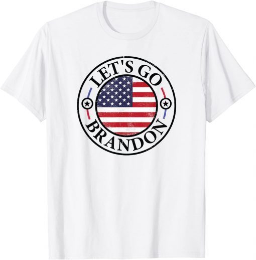 Let's Go Brandon, Biden Chant, Impeach Biden US Flag Unisex Shirt