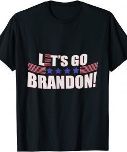Let's Go Brandon Biden Fake News Strikes Again T-Shirt