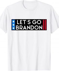 Let’s Go Brandon Bumper US Flag T-Shirt
