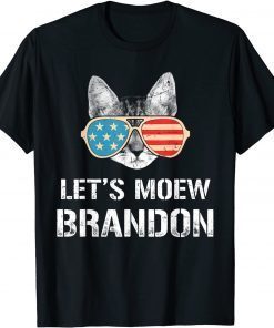 Lets Go Brandon Cat Let’s Meow Brandon Gift Shirt