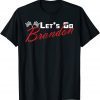 Let's Go Brandon Chant American Flag Impeach 46 Gift Shirt