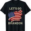 Let's Go Brandon Chant American Flag Impeach Joe Biden Classic Shirt