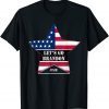 Let's Go Brandon Chant American Flag Star T-Shirt