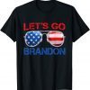 Let’s Go Brandon Chant American Flag Sunglasses 2021 Shirt