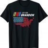 Let's Go Brandon Chant American Flag Unisex Shirt