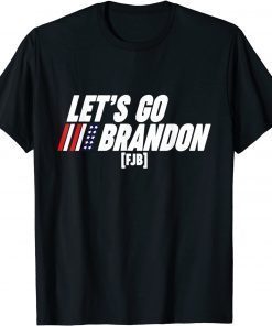 Let’s Go Brandon Chant Anti Biden FJB US Flag Gift Shirt