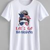 Let's Go Brandon Chant Anti Joe Biden US Flag Classic Shirt