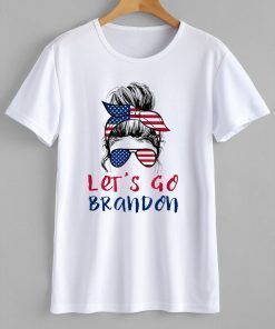 Let's Go Brandon Chant Anti Joe Biden US Flag Classic Shirt