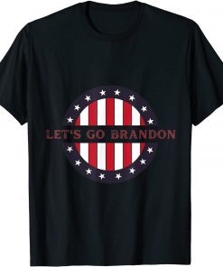 Let's Go Brandon Chant Anti Liberal US Flag Unisex Shirt