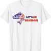 Lets Go Brandon Chant Anti Liberal Us Flag Fish Unisex T-Shirt