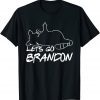 Let's Go Brandon Chant Cat Unisex T-Shirt