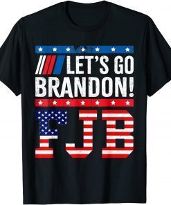 Let’s Go Brandon Chant Conservative US Flag Impeach 46 Unisex Shirt