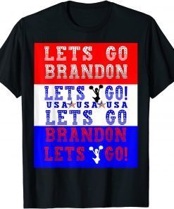 Let's Go Brandon Chant Conservatives Fake News Meme T-Shirt