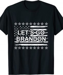 Let's Go Brandon Chant FJB Us Flag Unisex Shirt