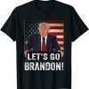 Let's Go Brandon Chant Flag Sunglasses Anti Bien Club Limited Shirt