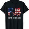 Let's Go Brandon Chant Impeach 46 US Flag Classic Shirt