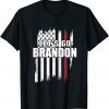 Let's Go Brandon Chant USA Flag 2021 Shirt