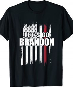 Let's Go Brandon Chant USA Flag 2021 Shirt