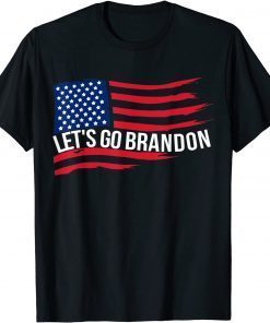 Let's Go Brandon Chant Us Flag Classic Shirt