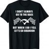Let's Go Brandon Checker Flags Racing Meme Unisex Shirt
