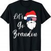 Let's Go Brandon Christmas Santa Unisex T-Shirt