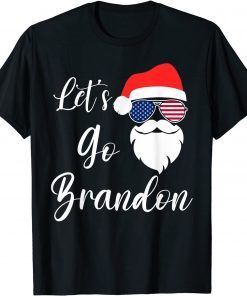 Let's Go Brandon Christmas Santa Unisex T-Shirt