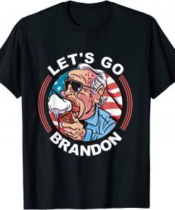 Let’s Go Brandon Conservative American Flag Joe Limited Shirt