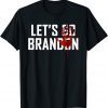 Let's Go Brandon Conservative Anti Biden Blood On His Hand 2021 Shirt