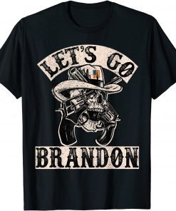 Let’s Go Brandon Conservative Anti Liberal US Flag JB Chant Unisex T-Shirt
