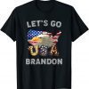 Let’s Go Brandon Conservative Eagle US Flag 2021 Unisex Shirt