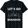 Let’s Go Brandon Conservative J.Biden Chant New York Skyline T-Shirt