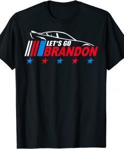 Let's Go Brandon Conservative Liberal US Flag Classic Shirt
