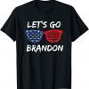 Let's Go Brandon Conservative US Flag Sunglass Classic T-Shirt