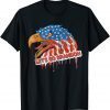 Let’s Go Brandon Conservative US Flag Gift T-Shirt