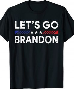 Let’s Go Brandon Conservative US Flag Unisex  Shirt