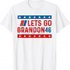 Let's Go Brandon FJB American Flag Impeach 46 Gift Shirt