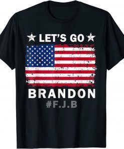 Let's Go Brandon FJB American Flag Impeach Joe Biden Classic T-Shirt