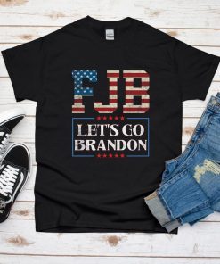 Let's Go Brandon FJB American Flag Classic Shirt