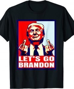 Let’s Go Brandon FJB Conservative US Flag Impeach 46 Unisex Shirt