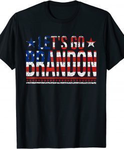 Let’s Go Brandon FJB Conservative US Flag Unisex T-Shirt