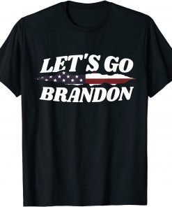 Lets Go Brandon FJB Impeach 46 US Flag Gift Shirt