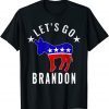 Let's Go Brandon Fake News Fun Democrat Donkey 2021 Shirt