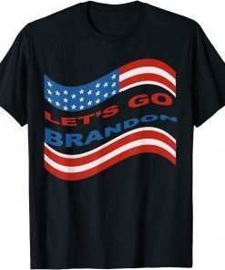 Let’s Go Brandon Flag America Gift Shirt