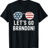Let's Go Brandon Flag Sunglasses Anti Bien Club Us Flag Gift Shirt