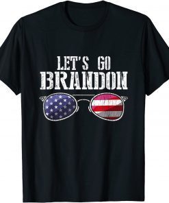Let's Go Brandon Flag Sunglasses Anti Bien Club impeach 46 Gift Shirt
