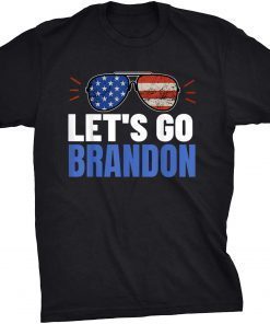 Let's Go Brandon Flag Sunglasses Anti Bien Club Unisex Shirt