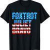 Let's Go Brandon Foxtrot Juliet Bravo US Flag US 2021 Shirt